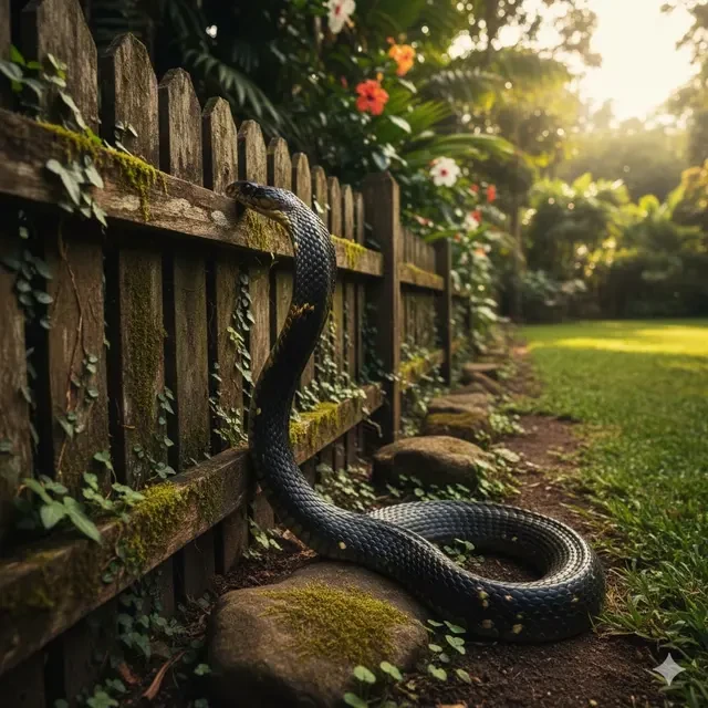 7 Cara Membuat Pagar Kebun Rumah Anti Ular Kobra yang Efektif dan Aman