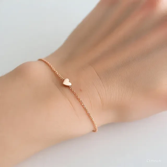 7 Model Gelang Rantai Emas Rose Gold Tipis Kekinian 2025, Jadi Tren Elegan untuk Setiap Ga...