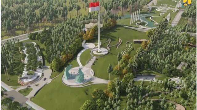 Proyek Memorial Park IKN Target Rampung 16 Agustus 2024, Intip Kemegahannya