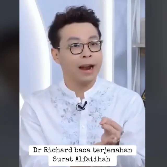 Dikabarkan Mualaf, Beredar Video Lawas Dokter Richard Lee Pakai Baju Koko dan Hapal Terjem...