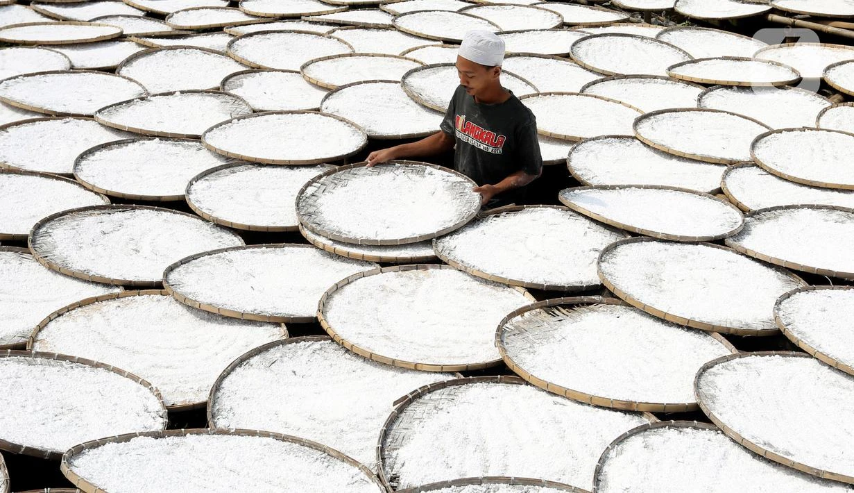 FOTO: Geliat Produksi Tepung Aci di Tengah Pandemi