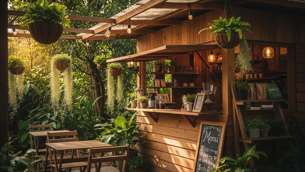 8 Ide Warung Kopi Kecil dengan Suasana Alami, Spot Nongkrong yang Syahdu untuk Melepas Pen...