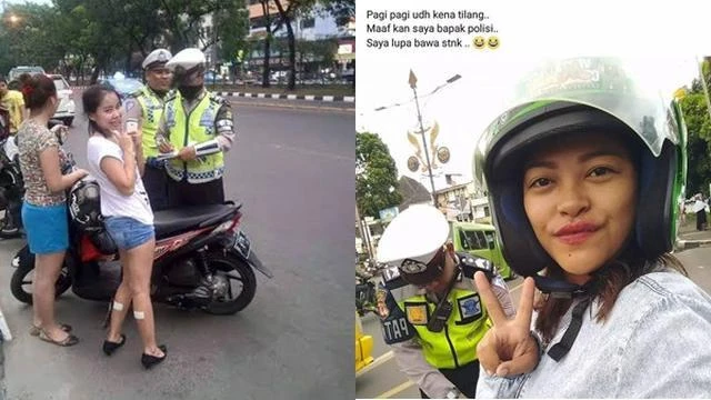 Kumpulan Potret Pemotor Tetap Ingin Eksis Meskipun Ditilang Polisi