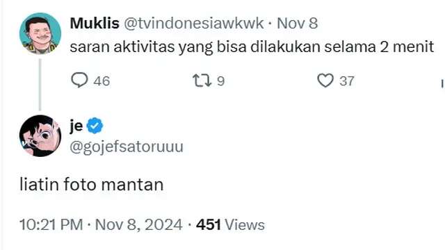 6 Saran Netizen Aktivitas yang Bisa Dilakukan 2 Menit Ini Bikin Tepuk Jidat