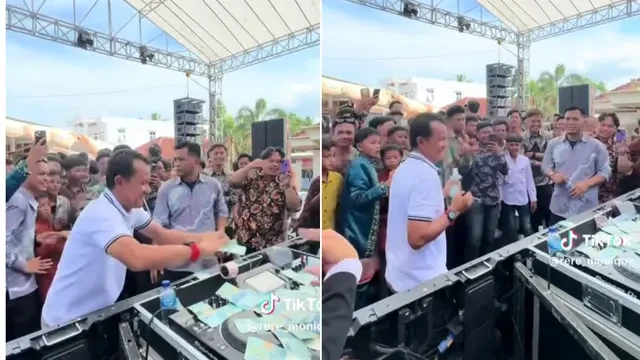 Anggota DPRD Lampung Utara Viral Sawer DJ Wanita, Ternyata Mantan Napi Kasus Penadahan