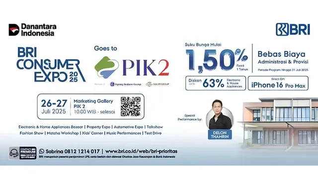 Wujudkan Rumah Impian dengan Mudah di BRI Consumer Expo 2025 Goes To PIK 2