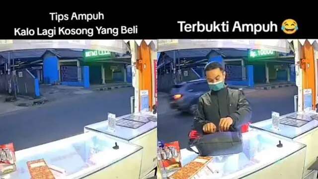 Viral Tips Nyeleneh Buat Datangkan Pembeli di Toko yang Lagi Sepi Ini Bikin Nyengir