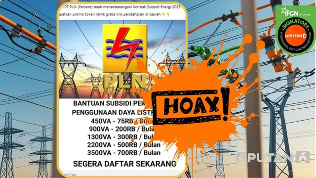 Jangan Gampang Percaya Tawaran Token Listrik Gratis, Sebelum Simak Daftar Hoaks Ini