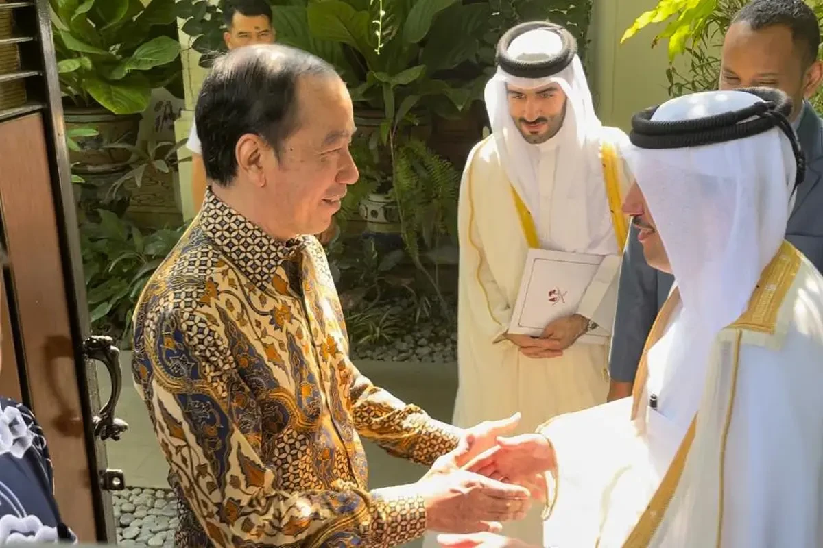 Jokowi Bocorkan Isi Obrolan Bertemu Dubes Qatar
