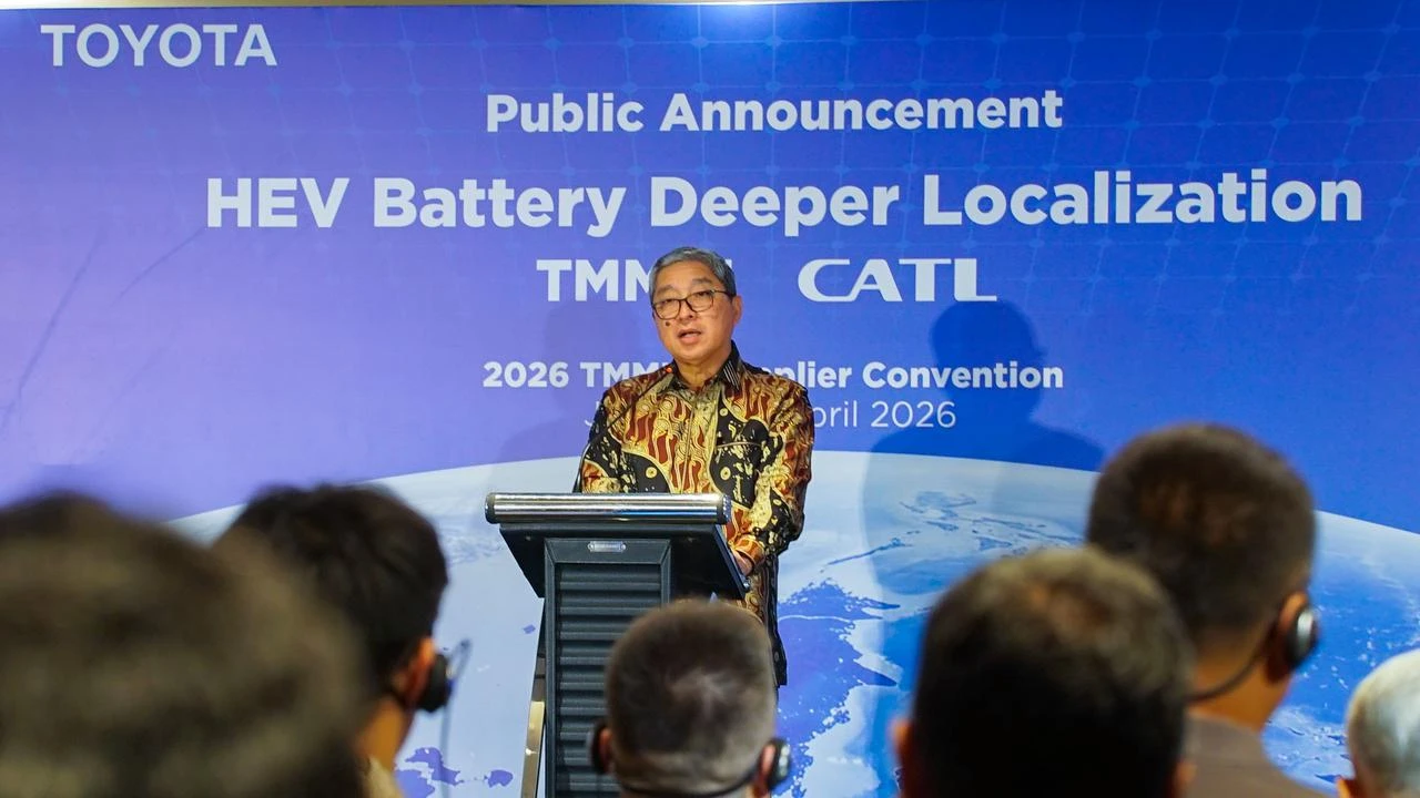 Bikin Cell dan Modul Sendiri, TKDN Baterai Mobil Hybrid Toyota Bisa Tembus 80 Persen