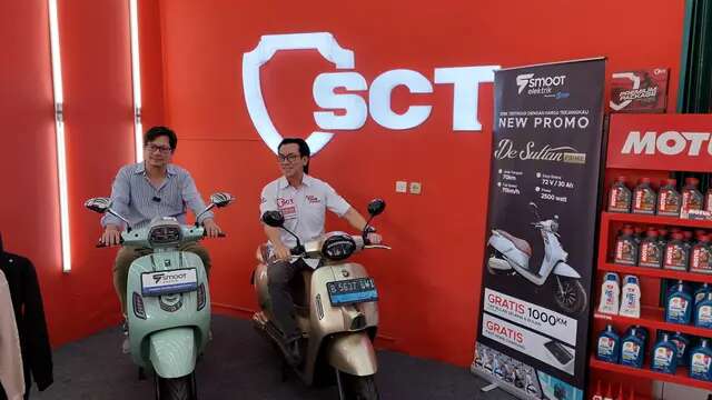 Gandeng Smoot Elektrik, Layanan SCT Indonesia Mulai Merambah Motor Listrik