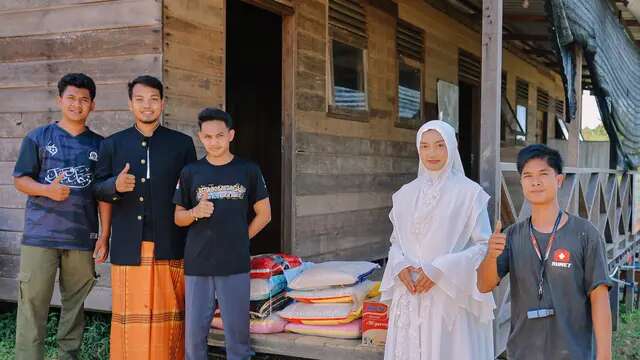 Blusukan Berbagi Tali Asih di Pesantren pada Hari Kasih Sayang