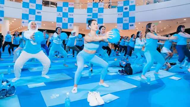 Antusiasme 9.500 Peserta di IONATION 2024 Workout and Music Festival, Jennifer Bachdim Iku...