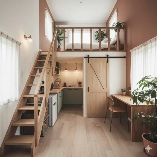 8 Inspirasi Kamar Tidur Mezzanine Hemat Ruang di Rumah Sempit yang Nyaman dan Estetik