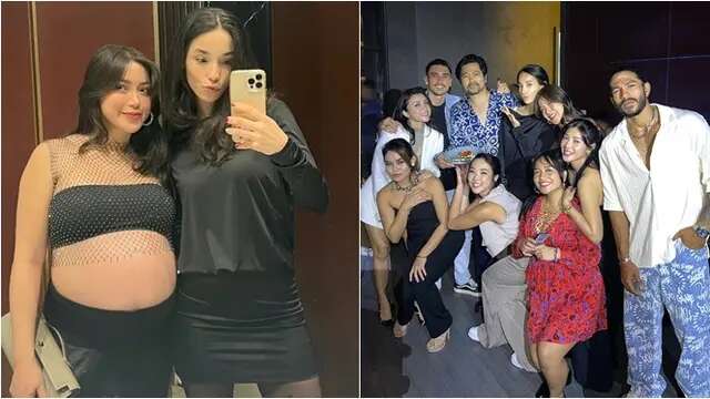 6 Potret Jessica Iskandar Tampil Stunning di Ultah Kakak, Pamer Baby Bump Besar