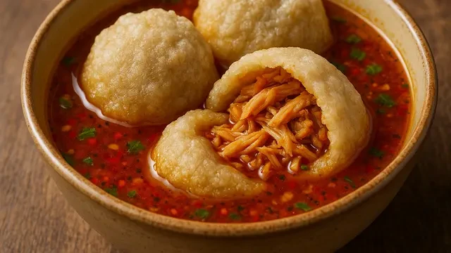 Resep Cireng Isi Ayam Suwir Kuah Pedas untuk Jualan, Tampilan Unik dan Rasanya Lezat