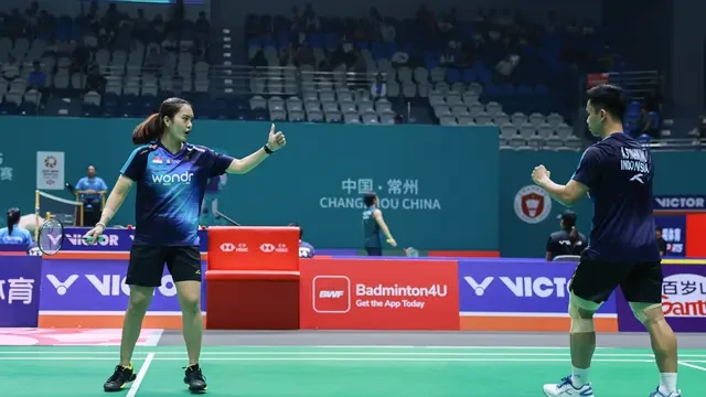 Hasil China Open 2025: Menang Strategi, Amri/Nita Pecundangi Pasangan Tuan Rumah