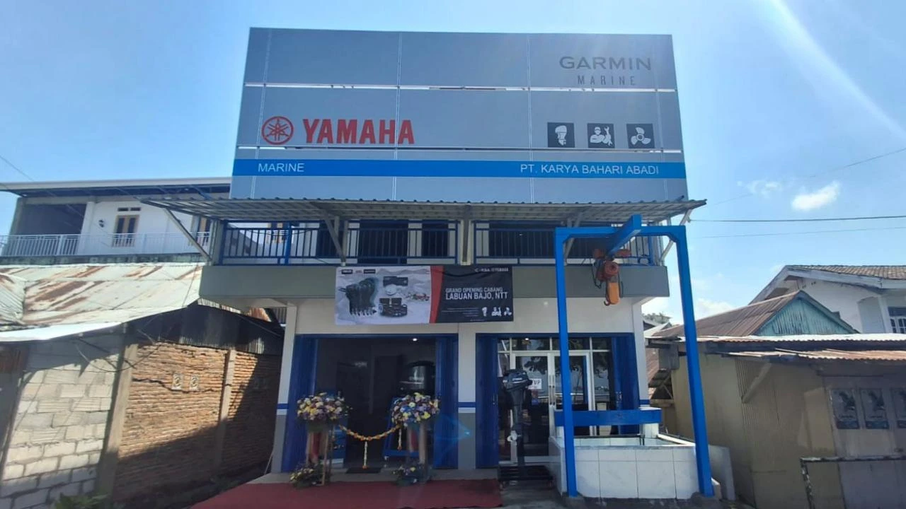 Perkuat Layanan ke Timur Indonesia, KBA Buka Cabang Yamaha Marine di Labuan Bajo