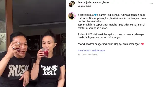 Beda Sikap Dearly Djoshua dengan Ari Lasso Saat Bersama Jadi Sorotan, yang Satu Telaten La...