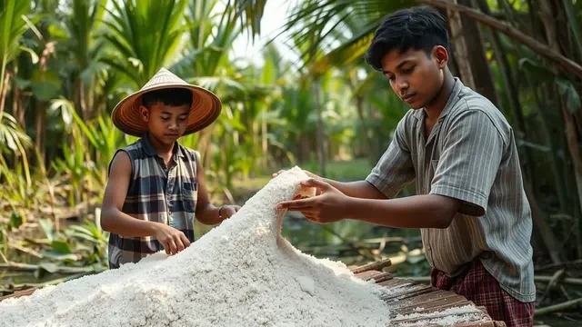 Kalumpang, Sagu Panggang Khas Pesisir Mandar