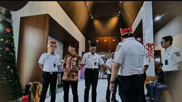 Tampilan Baru Stasiun Banyuwangi Kota, Bernuansa Rumah Adat Osing