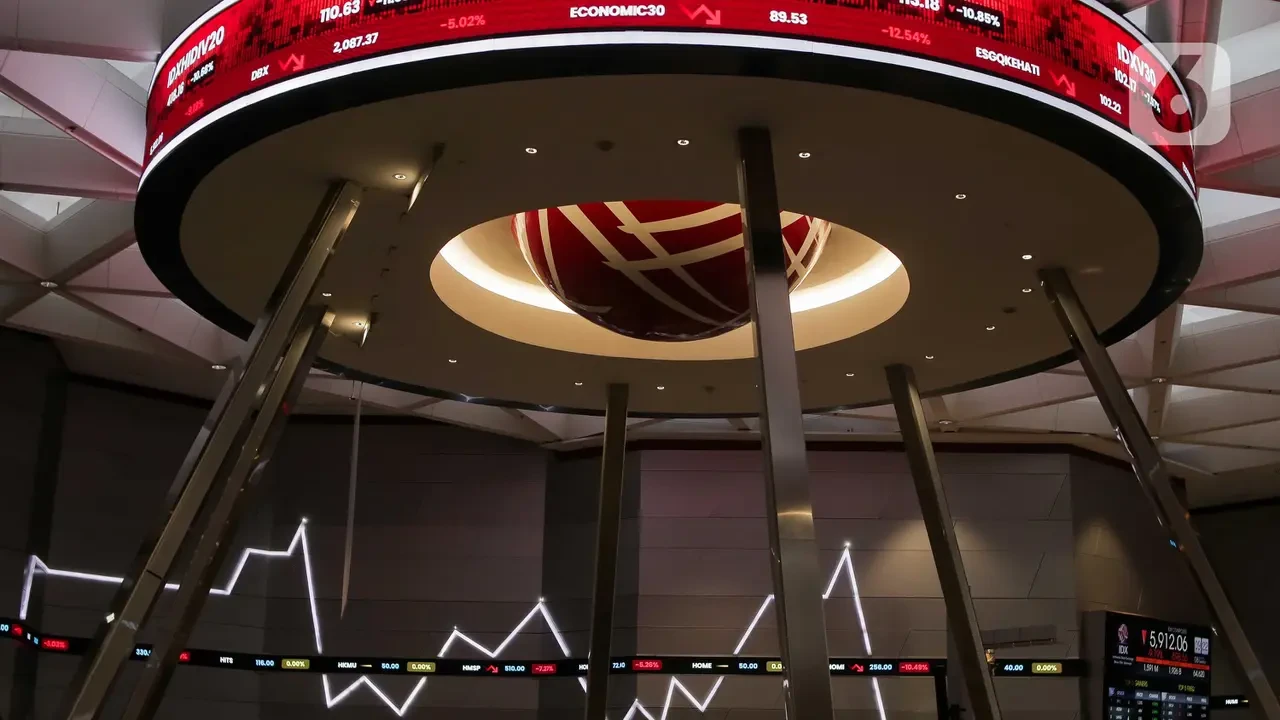 IHSG Sesi Pertama Turun ke 5.434