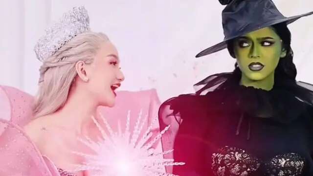 7 Potret Nanda Arsyinta dan Jharna Bhagwani di Sesi Pemotretan, Cosplay Glinda vs Elphaba ...