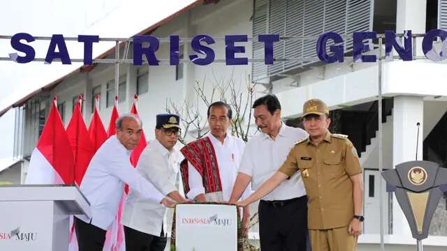 Jokowi Resmikan Pusat Riset Genomik Pertanian, Langkah Menuju Ketahanan Pangan