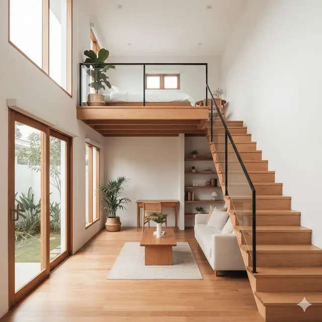 12 Model Rumah Mezzanine Type 36 Tampak Modern: Solusi Hunian Efisien & Estetis 2025