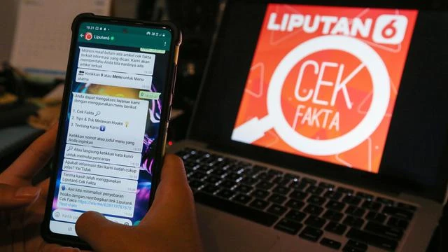KLY dan Liputan6.com Rilis Chatbot WhatsApp Cek Fakta di Nomor 08119787670, Yuk Berantas H...