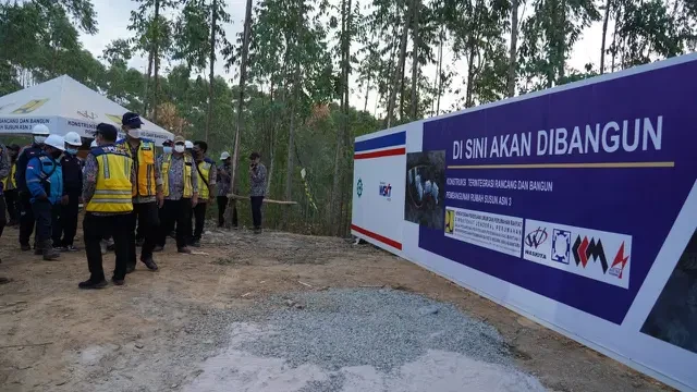 Pembangunan 36 Rumah Menteri di IKN Sudah Capai 42,62%