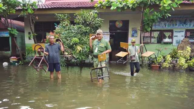 Antisipasi Banjir, Lebih dari 700 Gedung Sekolah di Kota Bandung Dijadikan TPS Pemilu 2024