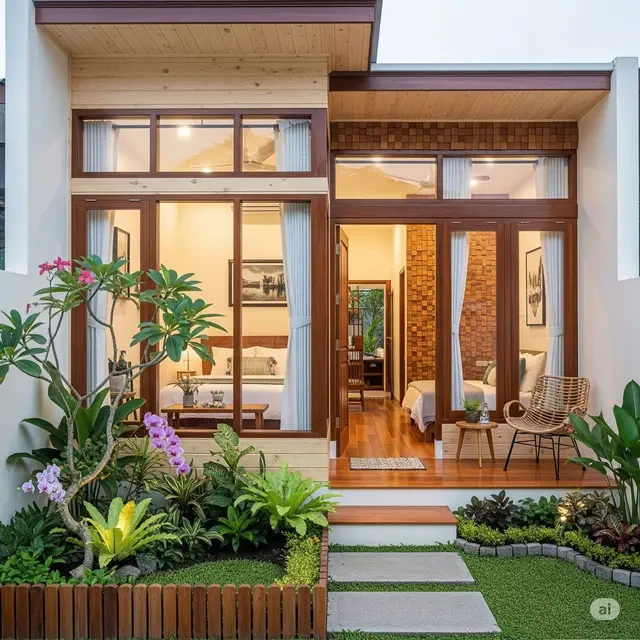 7 Inspirasi Desain Rumah Kecil 4x6 2 Kamar yang Mungil, Fungsional, dan Hemat Anggaran
