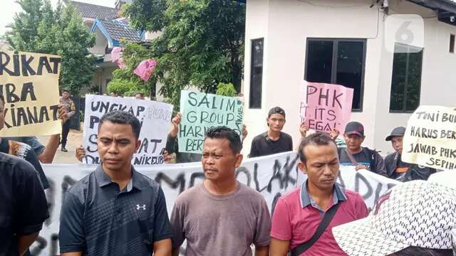 PHK Sepihak, Karyawan Geruduk PT Indo Tirta Suaka