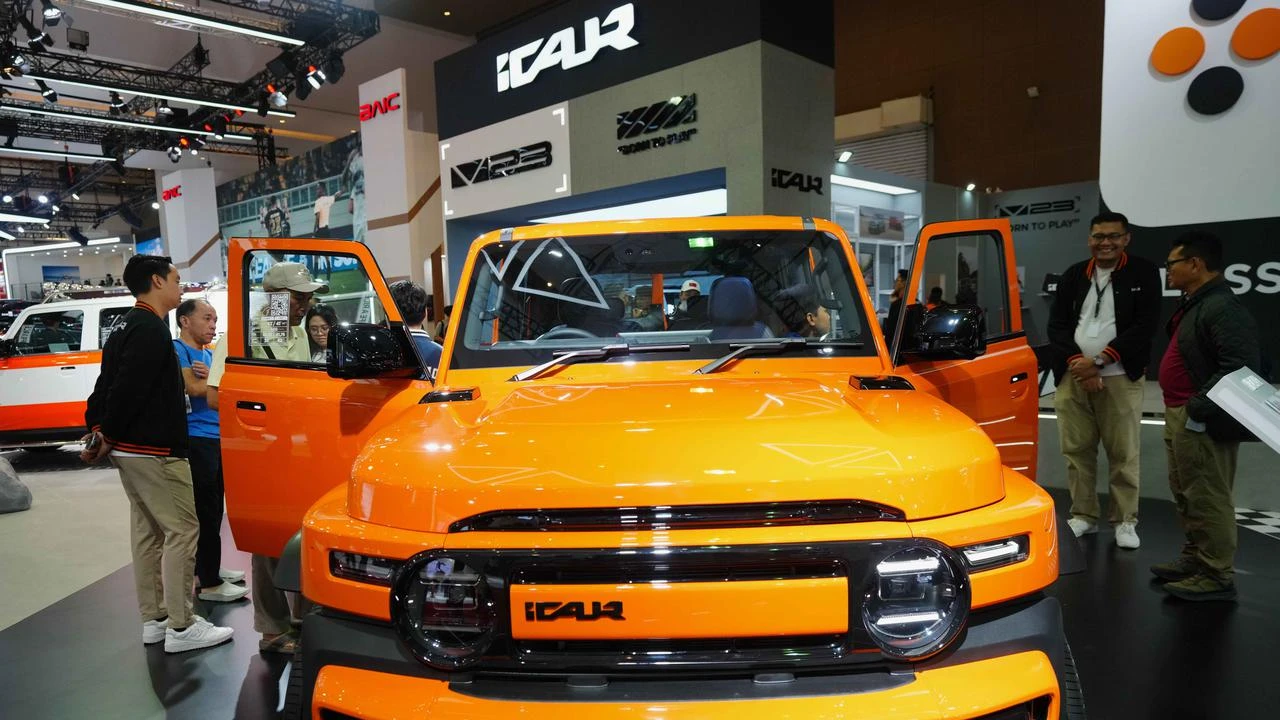Rp 389,9 Juta Dapat SUV EV Boxy dengan Karakter Off-Road, Ini iCAR V23