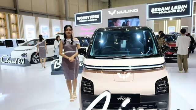 Eksistensi si Mungil Wuling Air ev di GJAW 2024