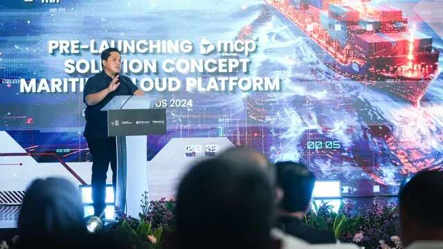 IDSurvey-Telkomsel Bikin Ekosistem Digital Maritim, Erick Thohir Bidik Potensi Ekonomi Bir...