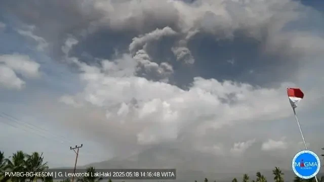 Gunung Lewotobi Laki-Laki Naik Status, dari Level Siaga jadi Awas