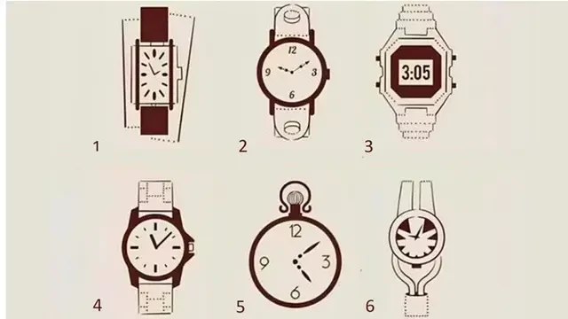 Tes Kepribadian, Pilih Satu dari 6 Jam Unik Ini dan Ungkap Kualitas Terbaik Dirimu