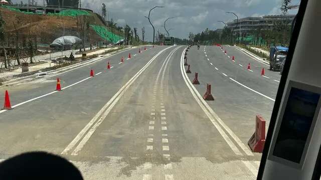 Trem Otonom Jalani Uji Coba Transportasi Publik di IKN, Ini Hasilnya