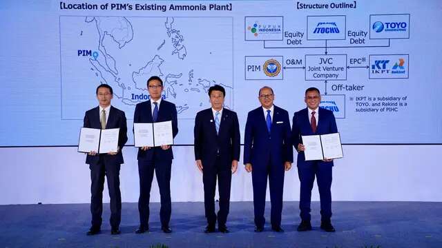 Indonesia Bakal Punya Proyek Amonia Hijau Hybrid Pertama di Dunia