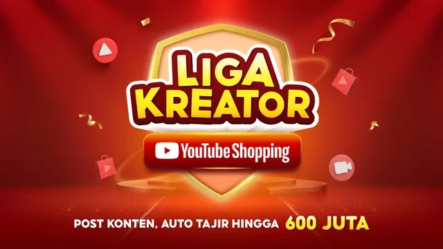 Liga Kreator YouTube Shopping dari Shopee Resmi Dimulai! Upload Konten, Rebut Cuannya, Buk...