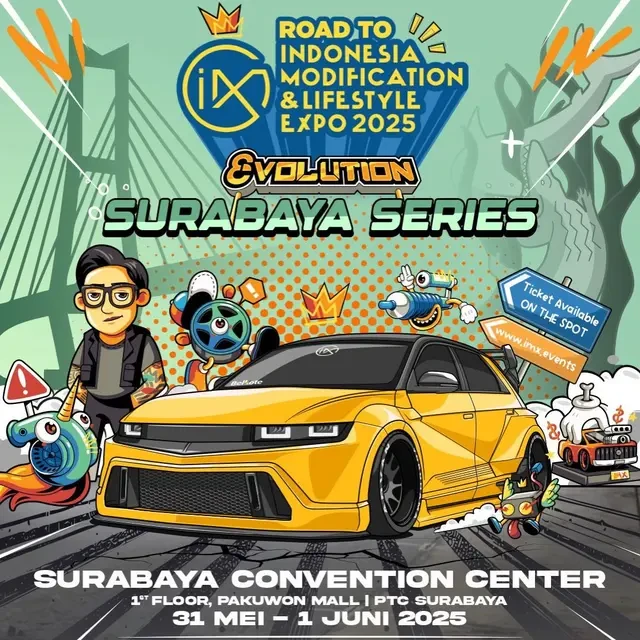 Siap-siap Gelaran IMX 2025 Surabaya, Rangkaian Puncak Pameran Modifikasi Otomotif dan Gaya...