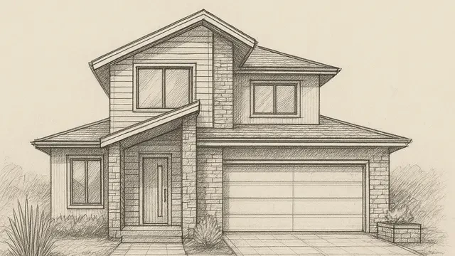 7 ⁠Gambar Sketsa Rumah Ukuran 10x20, Pilihan Tepat untuk Hunian Impian