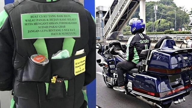 Kumpulan Potret Inovasi Ojek Online yang Bikin Penumpangnya Semakin Nyaman