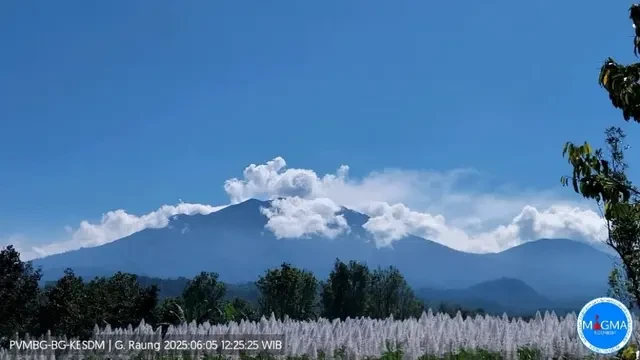 Gunung Raung Erupsi, Kolom Abu Vulkanik Capai 600 Meter