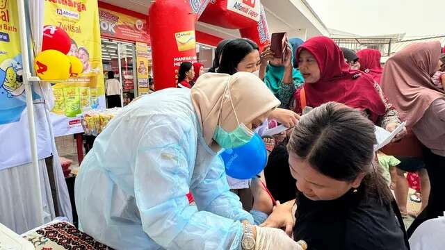 Dua Perusahaan Ini Bantu Posyandu di Tangerang Gelar Pemberian PIN Polio