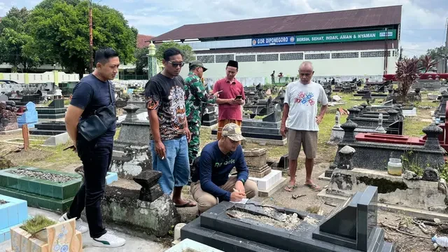 Tiga Belas Makam Non Muslim di Bantul Dirusak, Polisi Buru Pelaku