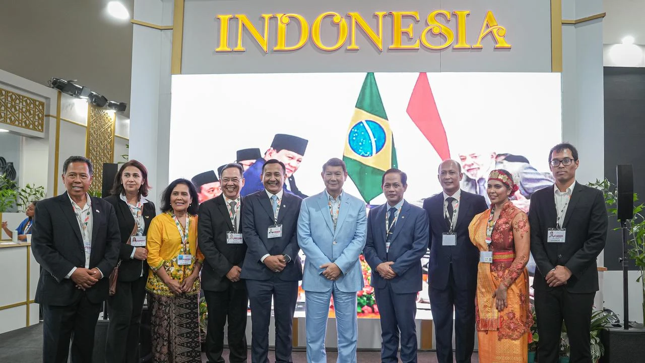 Paviliun Indonesia di COP30 Belem Brasil Dibuka Adik Presiden Prabowo Subianto, Promosikan...