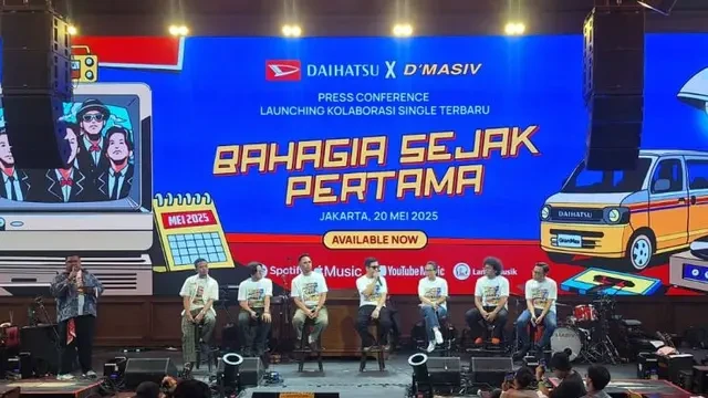 Bukan Mobil Baru, Daihatsu Luncurkan Lagu Bareng D'Masiv